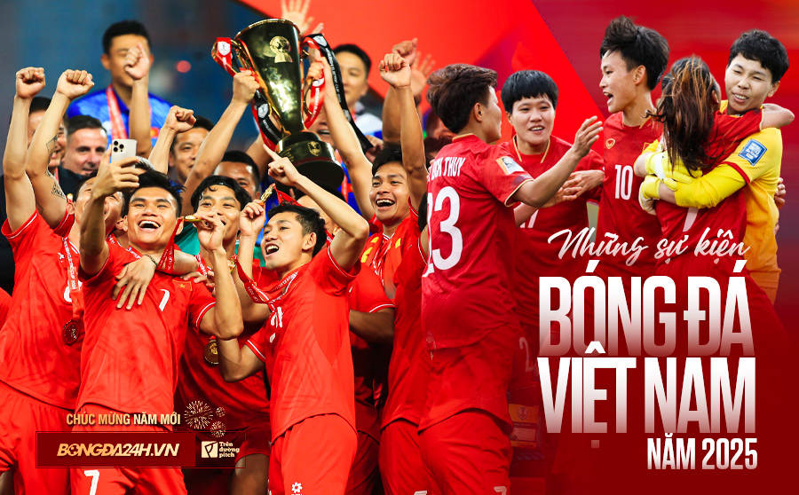 Nhung su kien bong da Viet Nam noi bat trong nam 2025