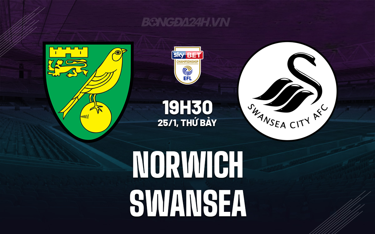 Norwich vs Swansea Norwich vs Swansea