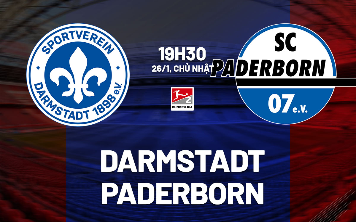 nhan dinh bong da du doan Darmstadt vs Paderborn hang 2 duc hom nay