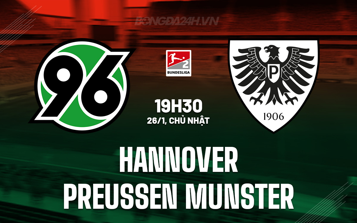 Hannover vs Preussen Munster Hannover vs Preussen Munster