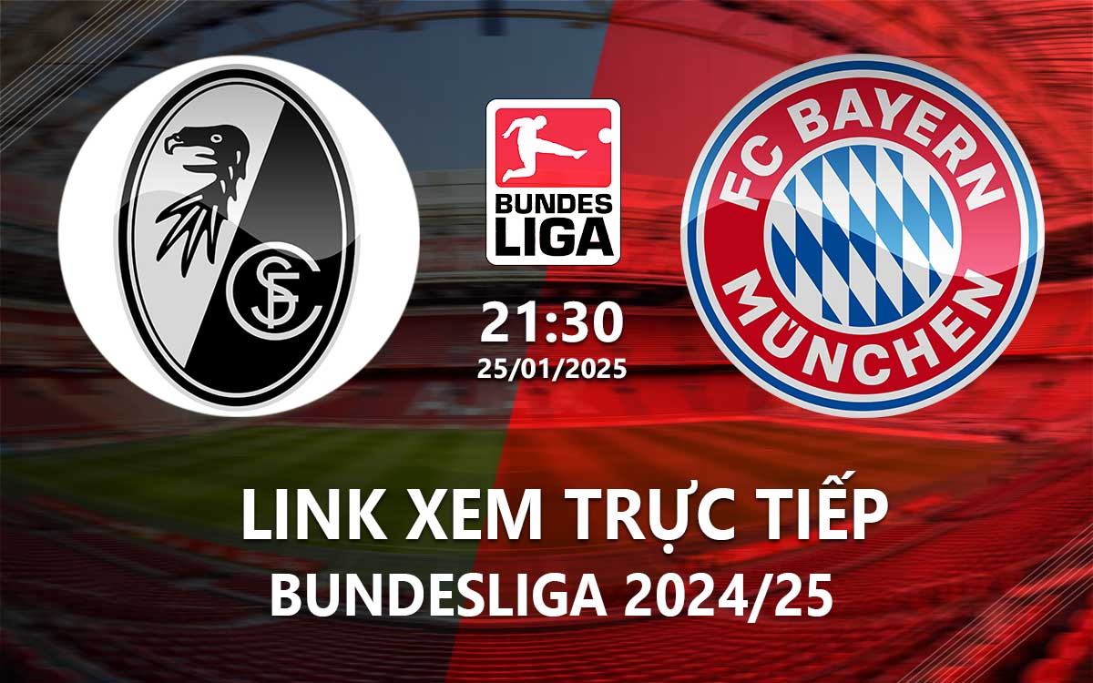 Link xem trực tiếp Freiburg vs Bayern (Bundesliga 2024/25) Link xem truc tiep Freiburg vs Bayern (Bundesliga 2024/25)