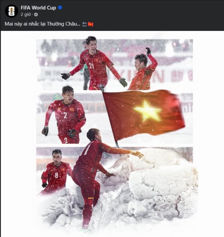 FIFA gợi nhớ lại chiến tích Thường Châu của bóng đá Việt Nam 1