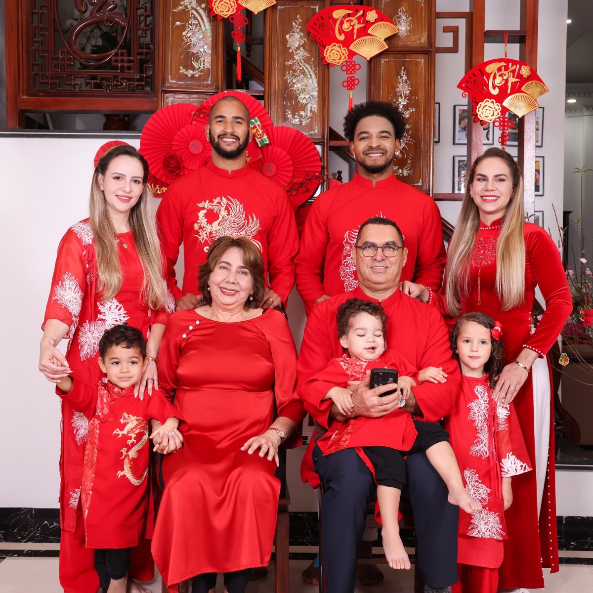 Dàn tuyển thủ Việt Nam nô nức đón xuân Ất Tỵ 13