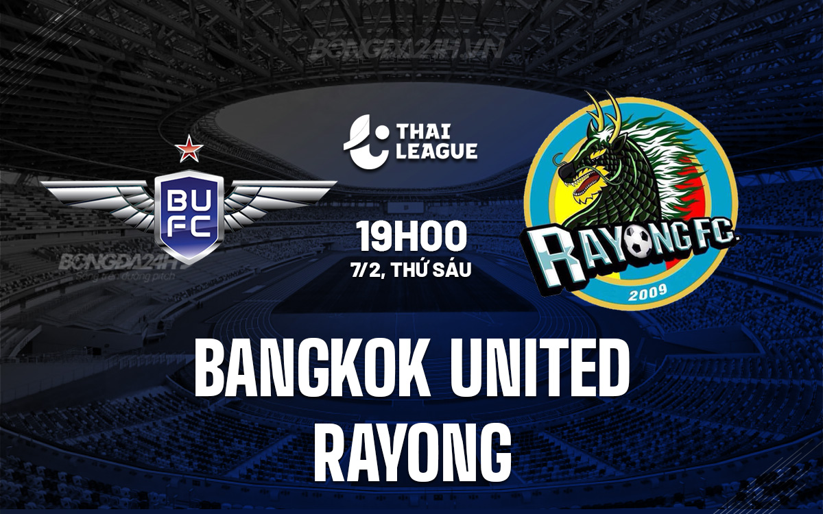 Bangkok United vs Rayong