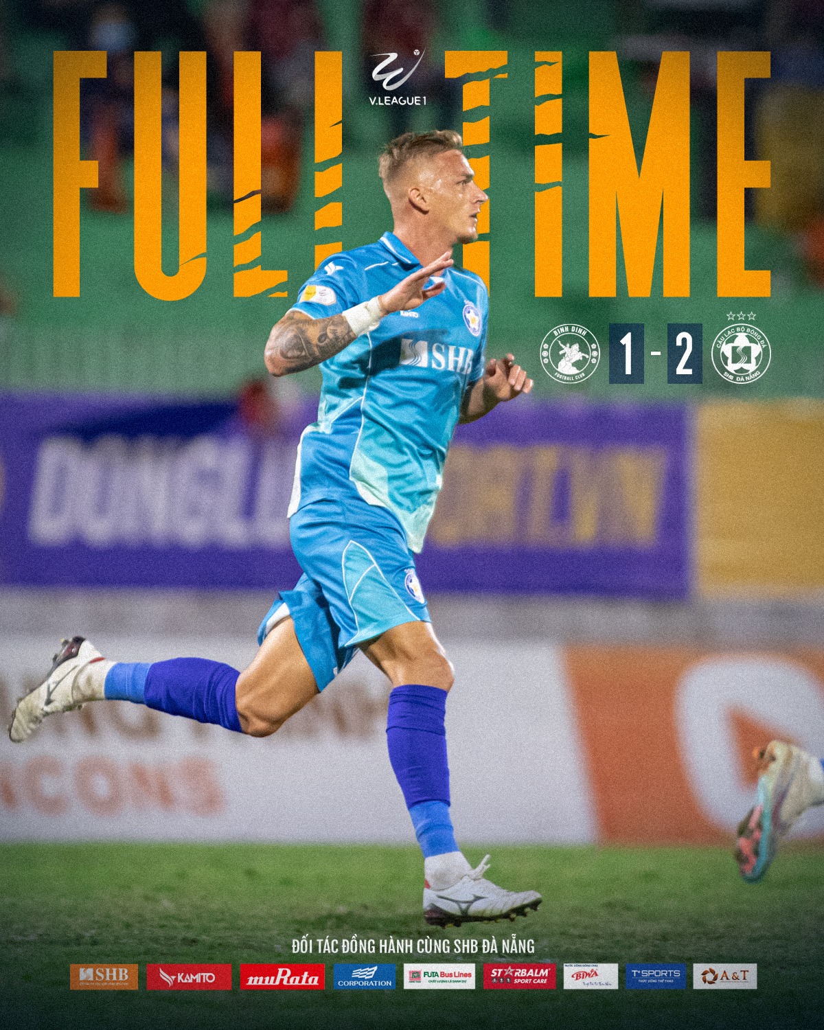 CLB SHB Đà Nẵng ngược dòng đánh bại Bình Định ngay trên sân đối thủ CLB SHB da Nang nguoc dong danh bai Binh dinh ngay tren san doi thu