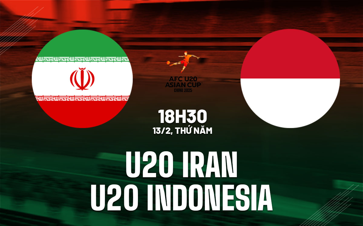 nhan dinh bong da du doan U20 Iran vs U20 Indonesia vck u20 chau a 2025 hom nay hinh anh 1