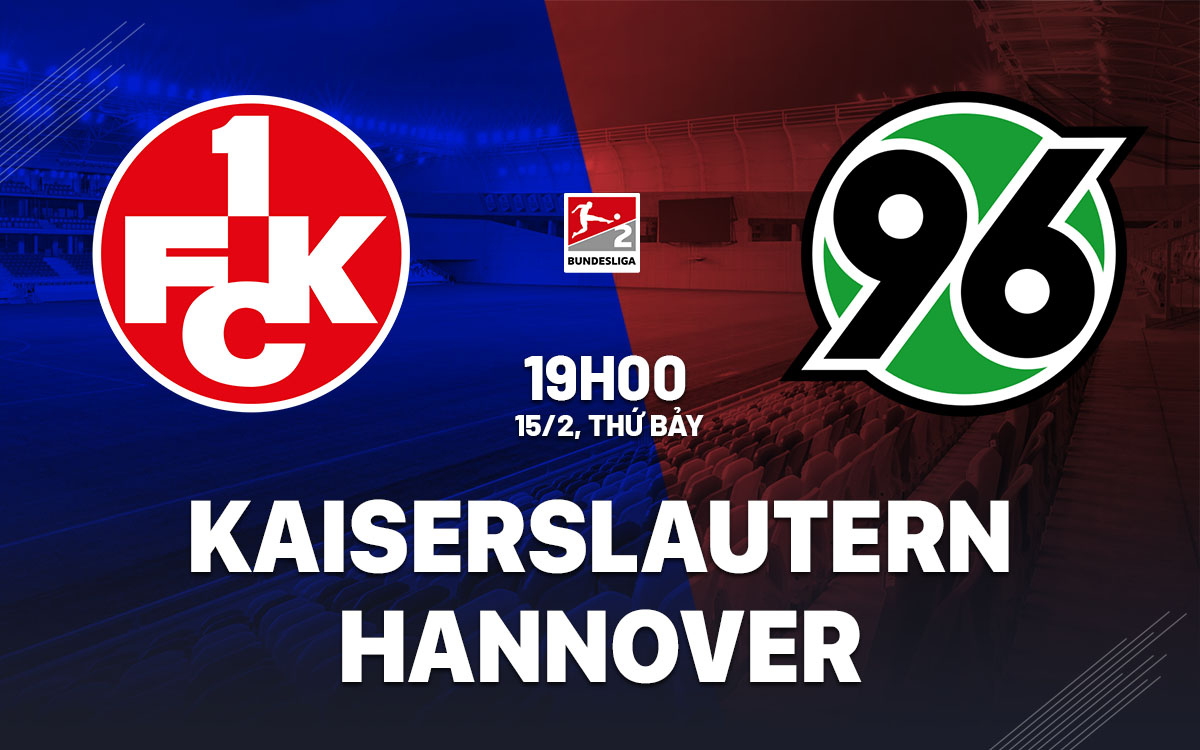 nhan dinh bong da du doan Kaiserslautern vs Hannover hang 2 duc hom nay