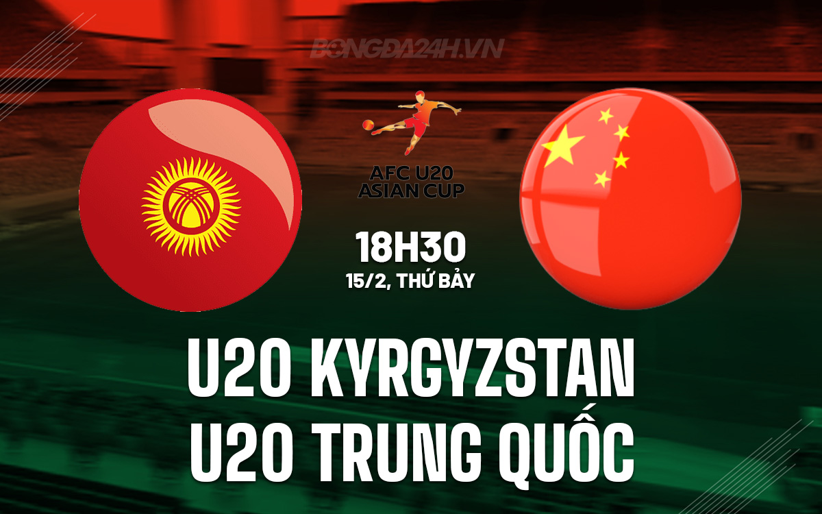 U20 Kyrgyzstan vs U20 Trung Quoc