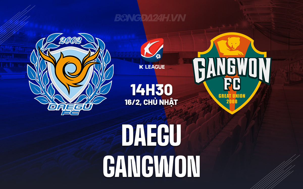Daegu vs Gangwon Daegu vs Gangwon