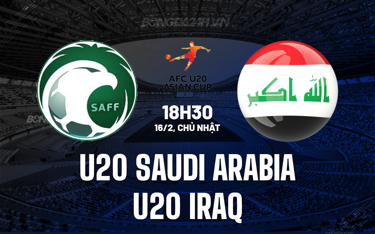 U20 Saudi Arabia vs U20 Iraq U20 Saudi Arabia vs U20 Iraq