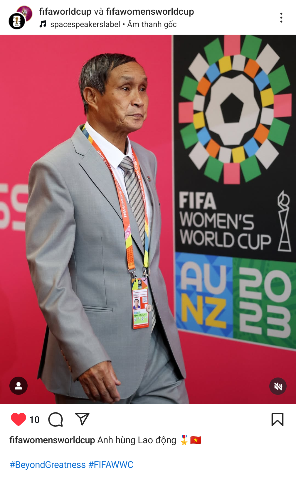 HLV Mai Đức Chung được FIFA vinh danh 1