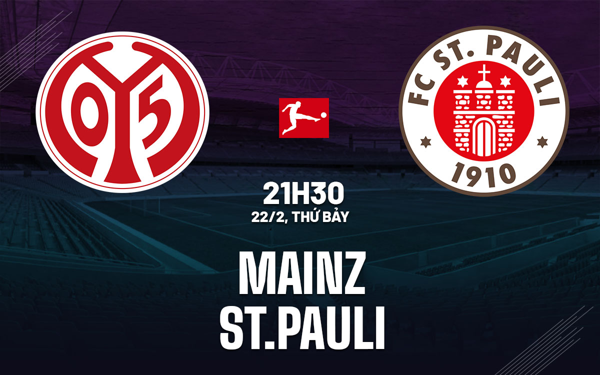 nhan dinh bong da du doan Mainz vs StPauli vdqg duc bundesliga hom nay