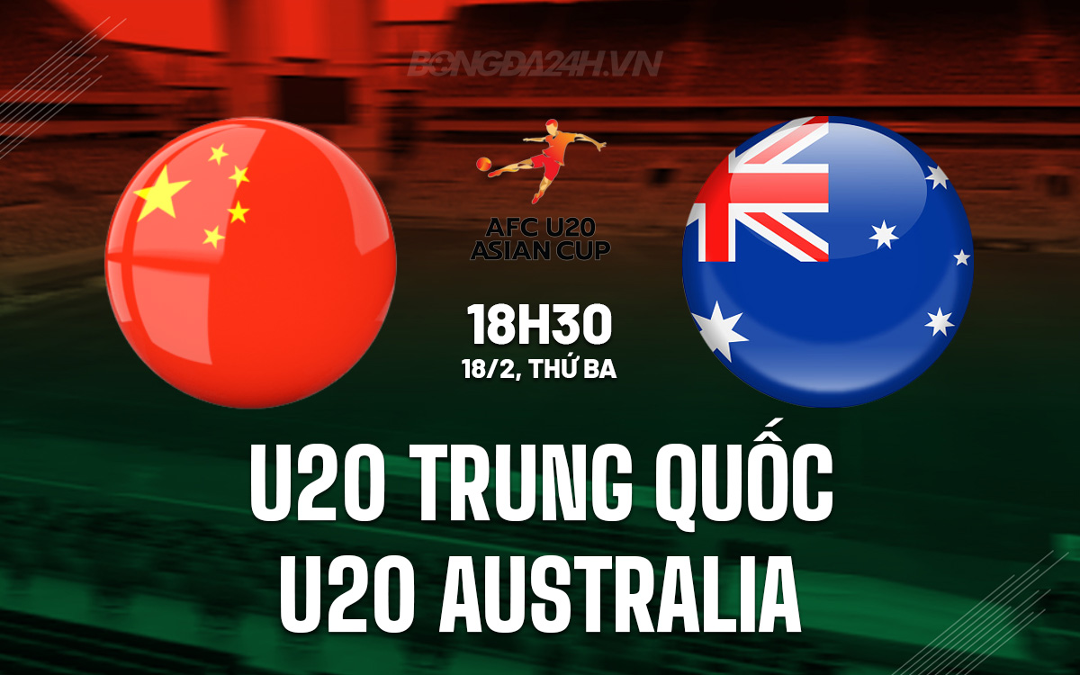 U20 Trung Quoc vs U20 Australia
