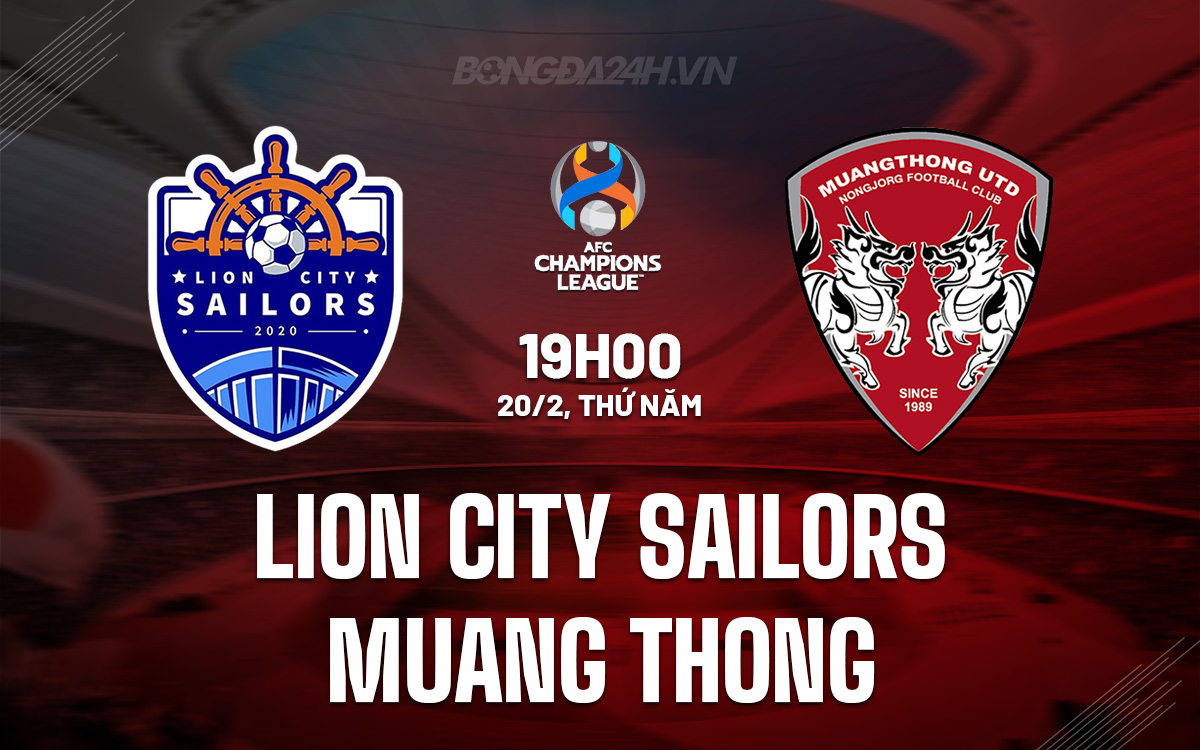 Lion City Sailors vs Muang Thong