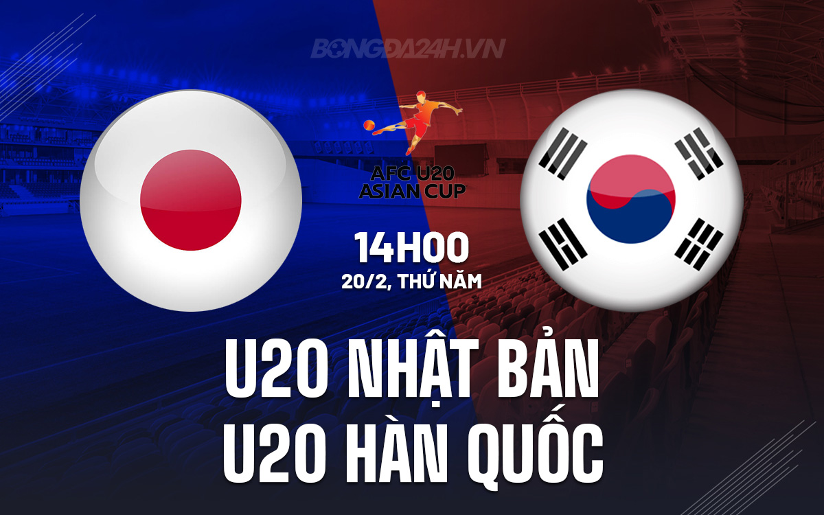 U20 Nhat Ban vs U20 Han Quoc