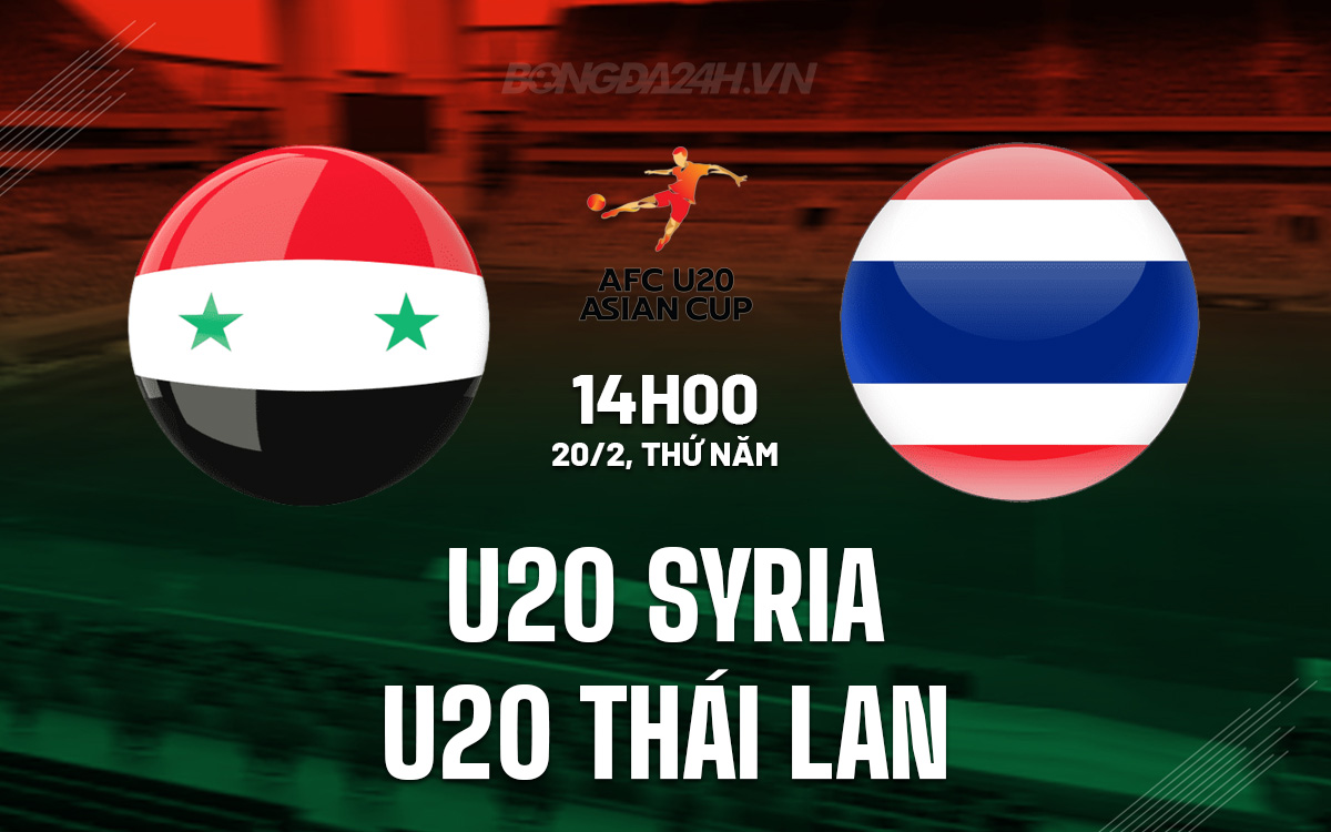 U20 Syria vs U20 Thai Lan