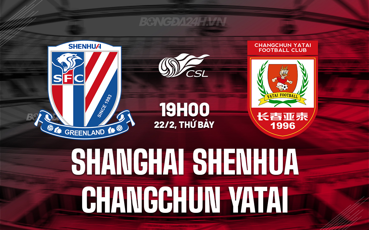 Shanghai Shenhua vs Changchun Yatai