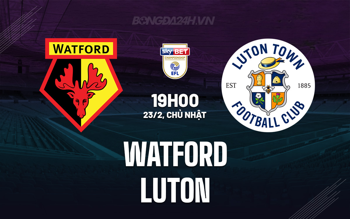 Watford vs Luton