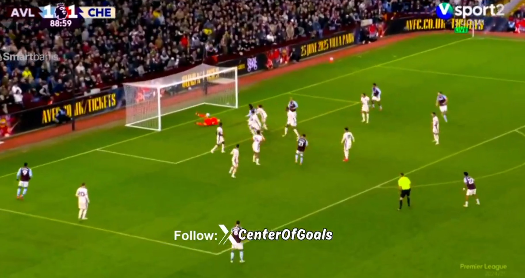 Cận cảnh sai lầm của Filip Jorgensen khiến Chelsea thất bại trước Aston Villa 5