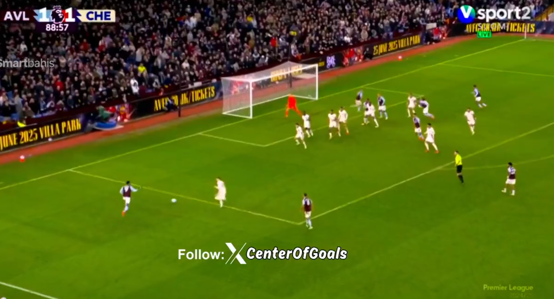 Cận cảnh sai lầm của Filip Jorgensen khiến Chelsea thất bại trước Aston Villa 1