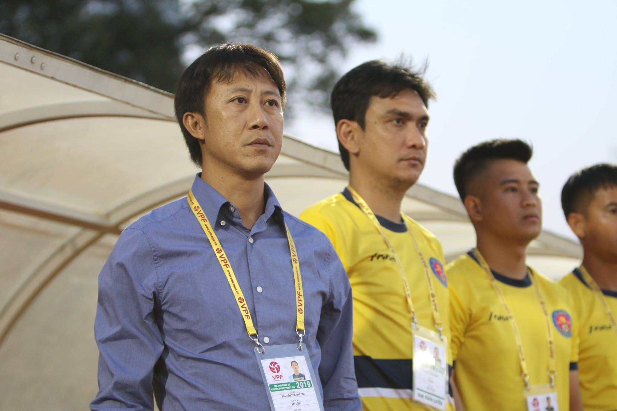 HLV Nguyen Thanh Cong dan dat Sai Gon FC nam 2019