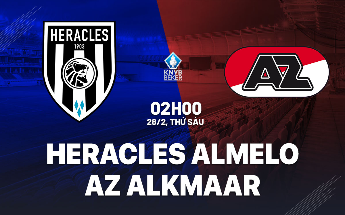nhan dinh bong da du doan Heracles Almelo vs AZ Alkmaar vdqg ha lan hom nay