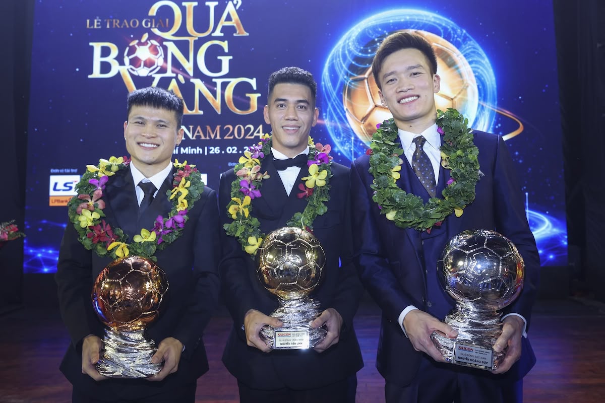 Tổng hợp các danh hiệu trong lễ trao giải Quả bóng vàng 2024 1
