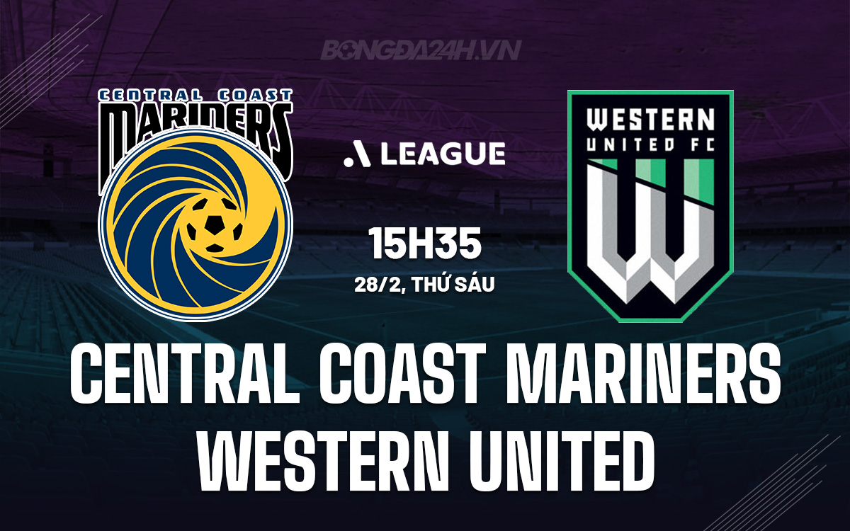 Central Coast Mariners vs Western United