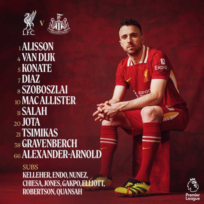 Trực tiếp Liverpool 2-0 Newcastle Mac Allister nhân đôi cách biệt (Hiệp 2) 1