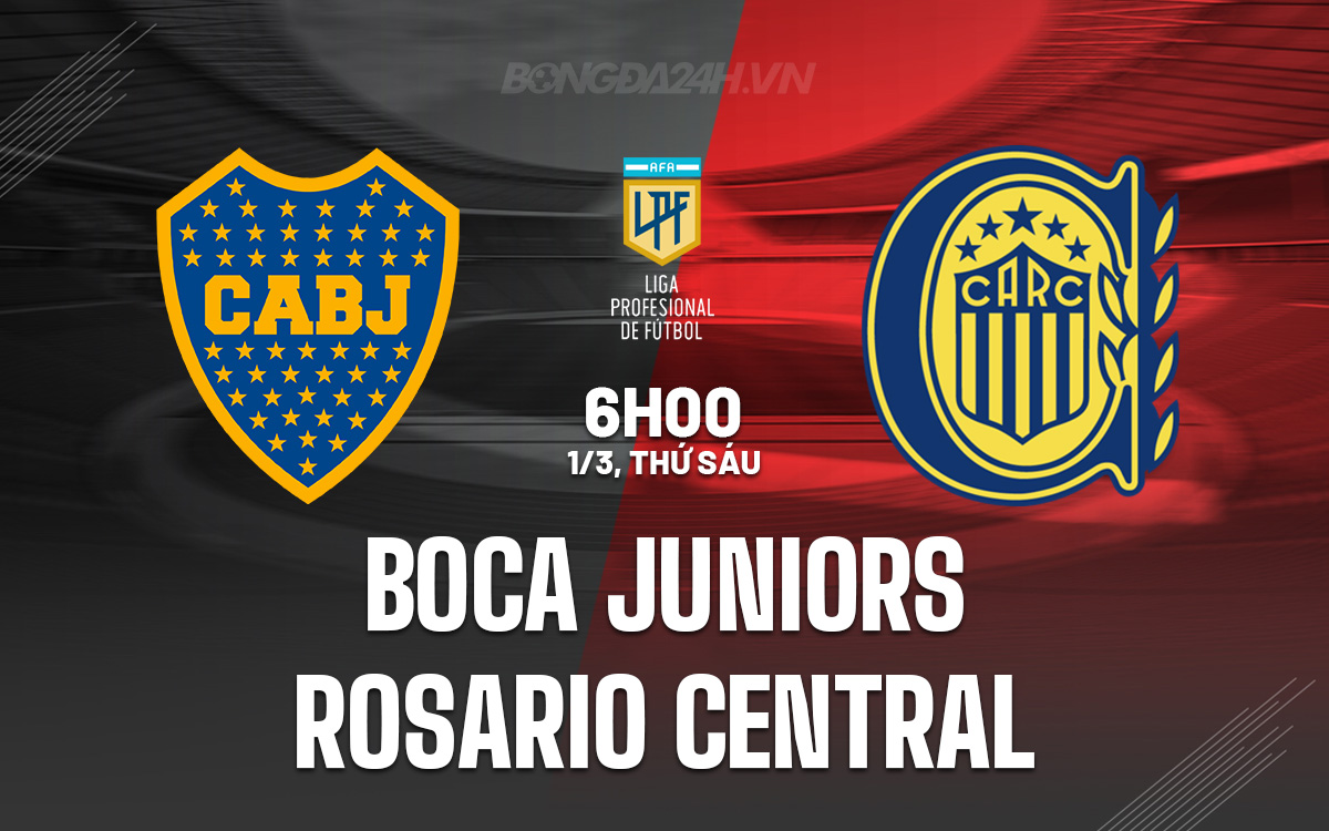 Boca Juniors vs Rosario Central Boca Juniors vs Rosario Central