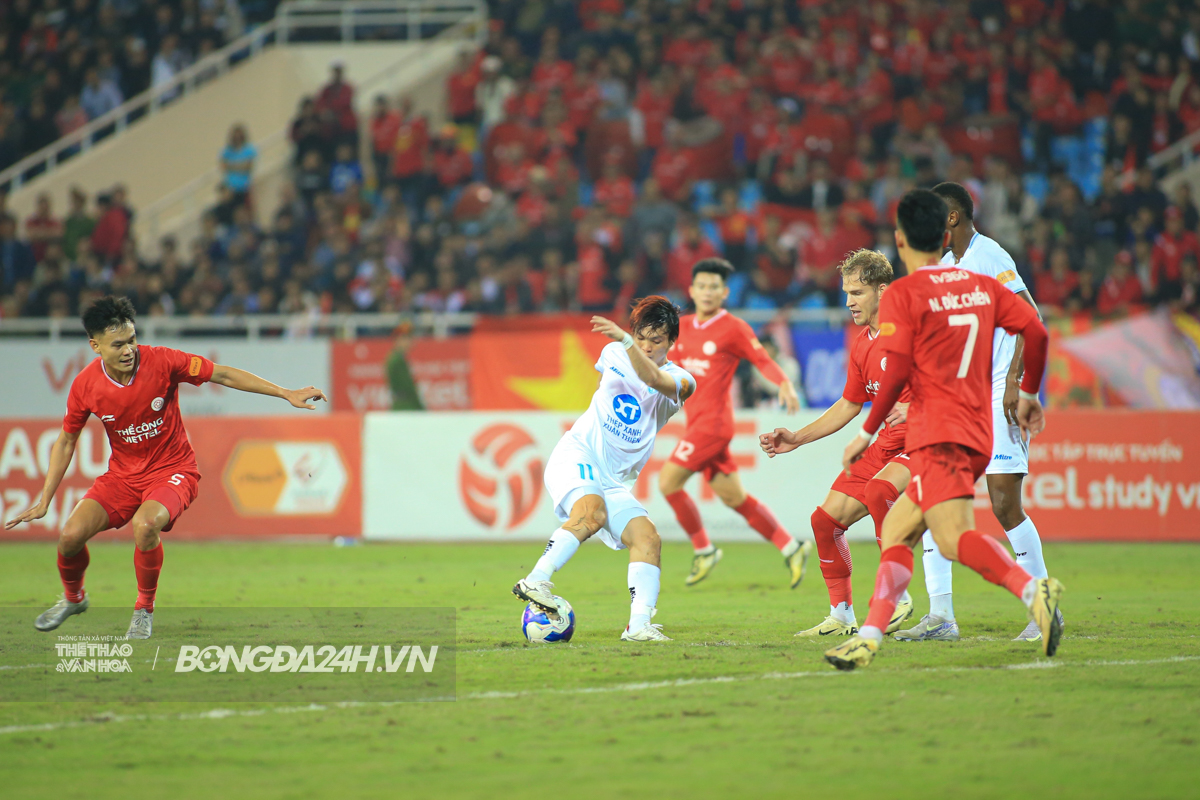Tuấn Anh Nam Định hoàn toàn xứng đáng với 3 điểm trước Thể Công Viettel FC 1