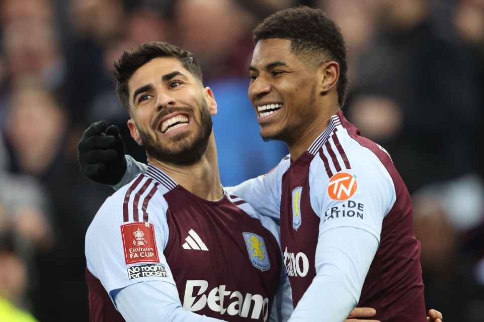 Marco Asensio va Marcus Rashford lien tuc toa sang