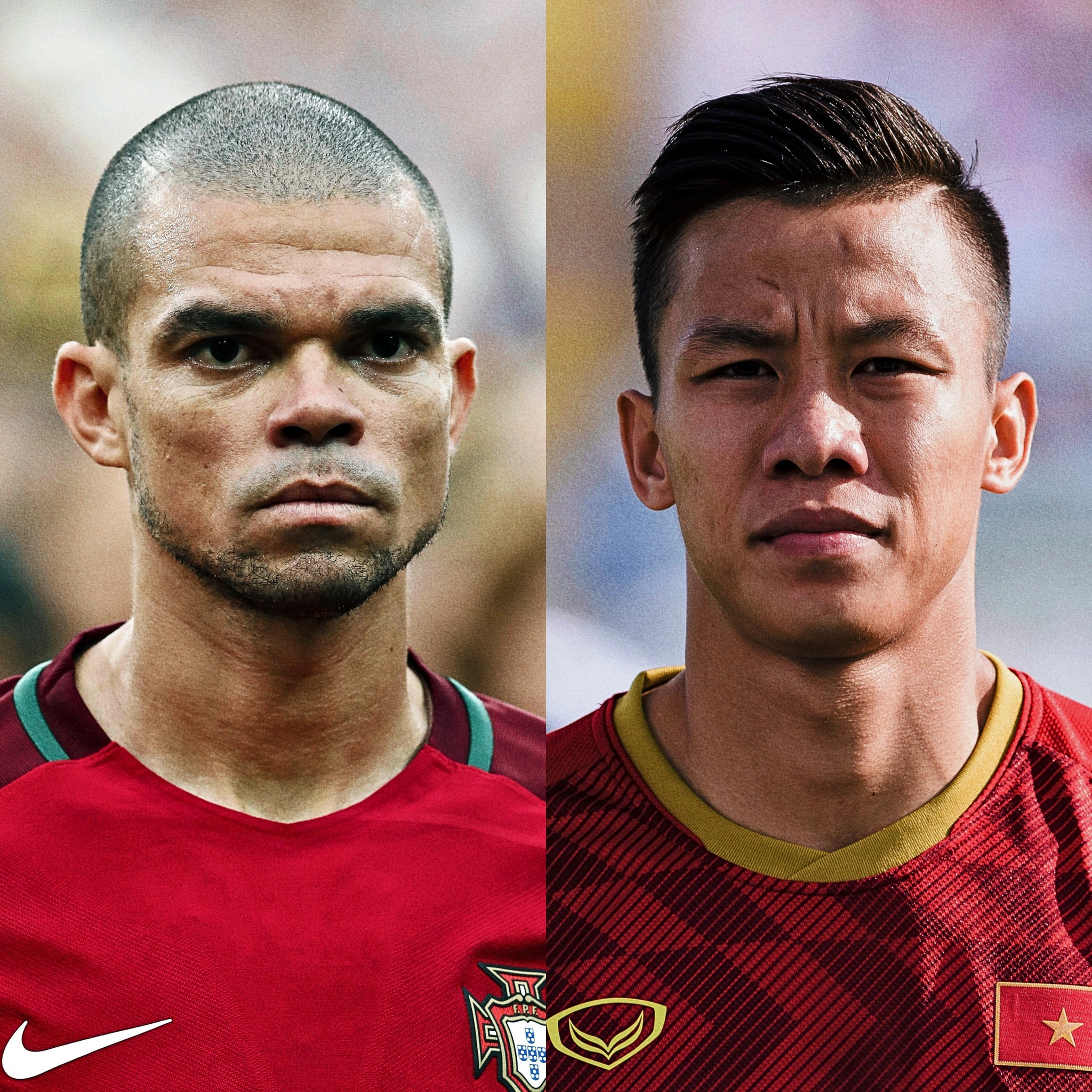 Quế Ngọc Hải xuất hiện trên trang chủ FIFA, sánh đôi cùng huyền thoại Pepe 1