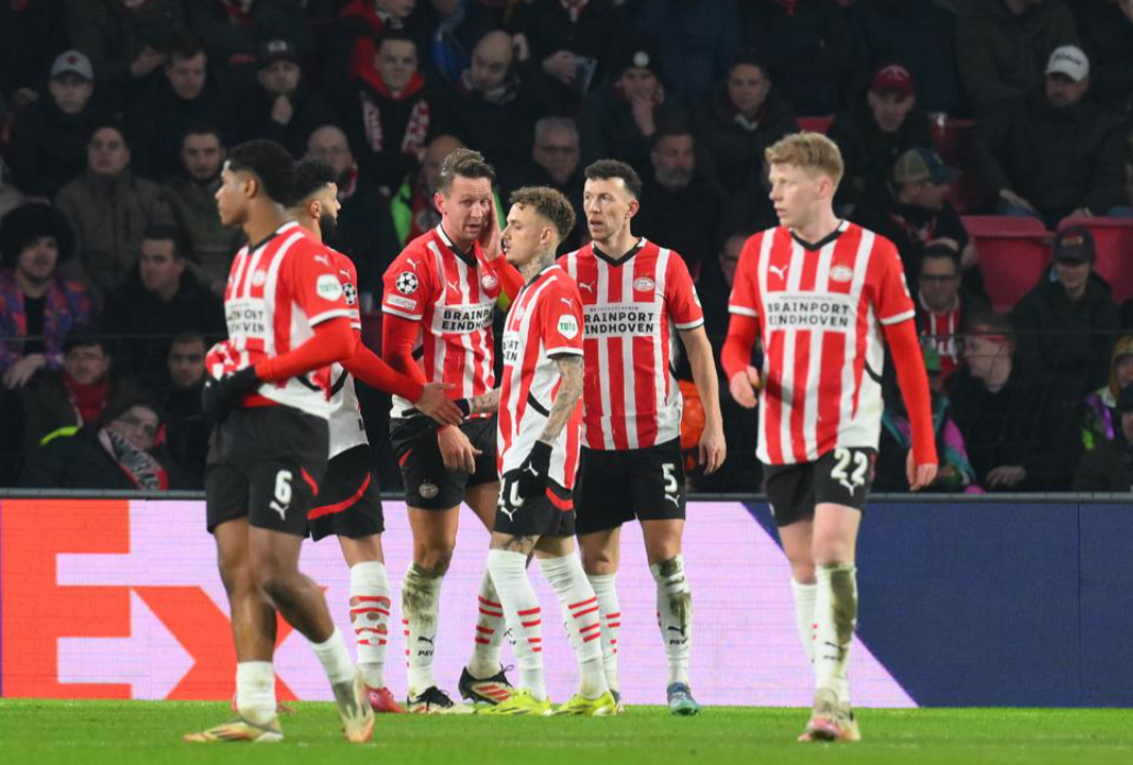 Thắng PSV 7-1, Arsenal đặt một chân vào tứ kết Champions League 202425 4