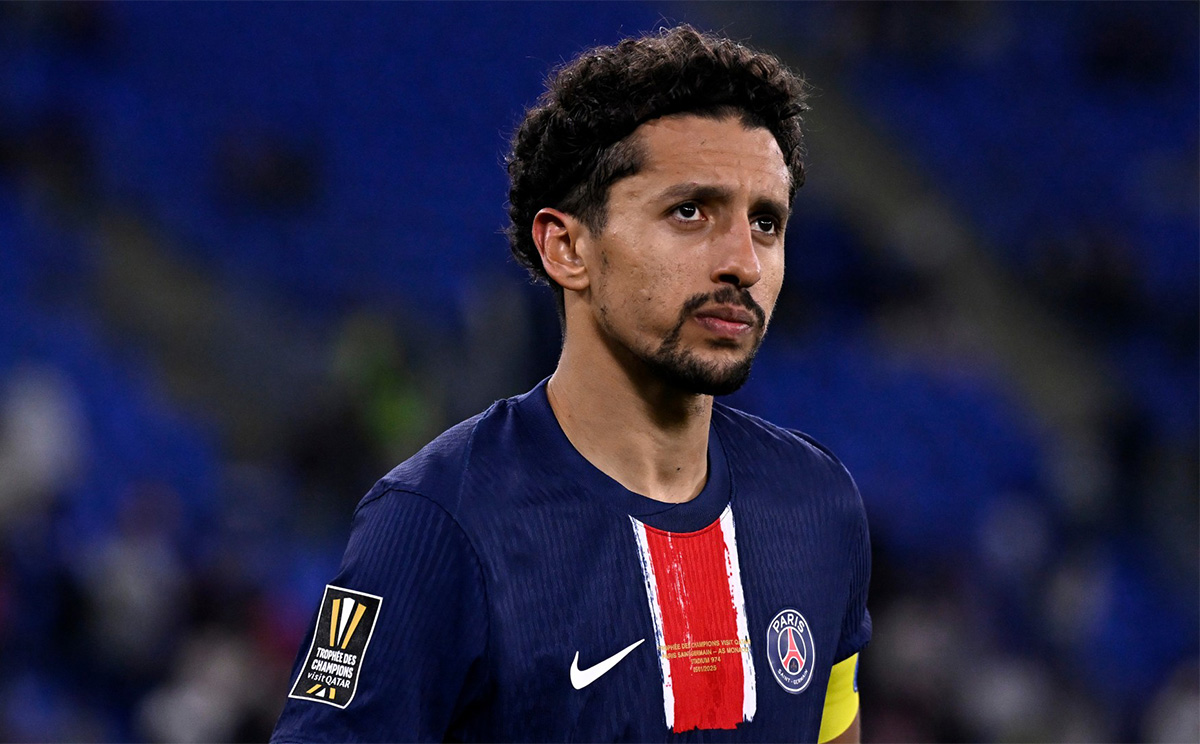 Trung Vệ Đội Trưởng Marquinhos gia nhập PSG khi mới 19 tuổi từ câu lạc bộ AS Roma