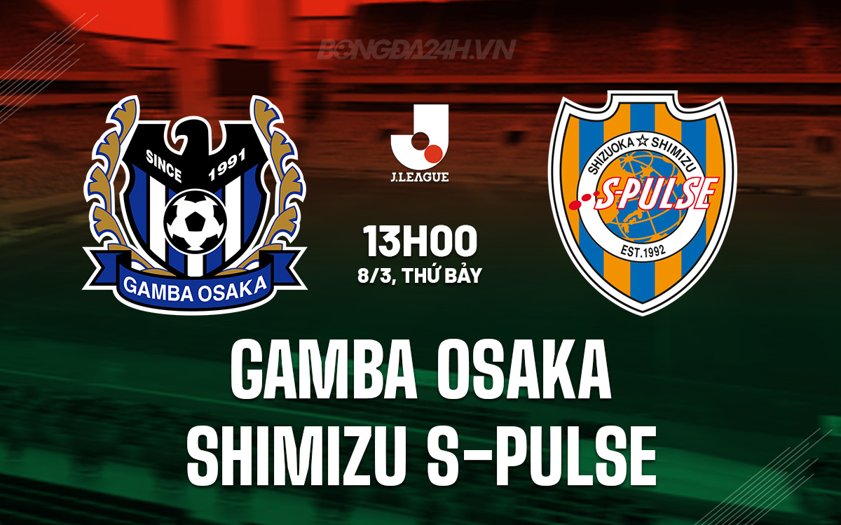 Gamba Osaka vs Shimizu S-Pulse