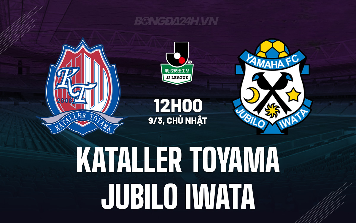 Kataller Toyama vs Jubilo Iwata