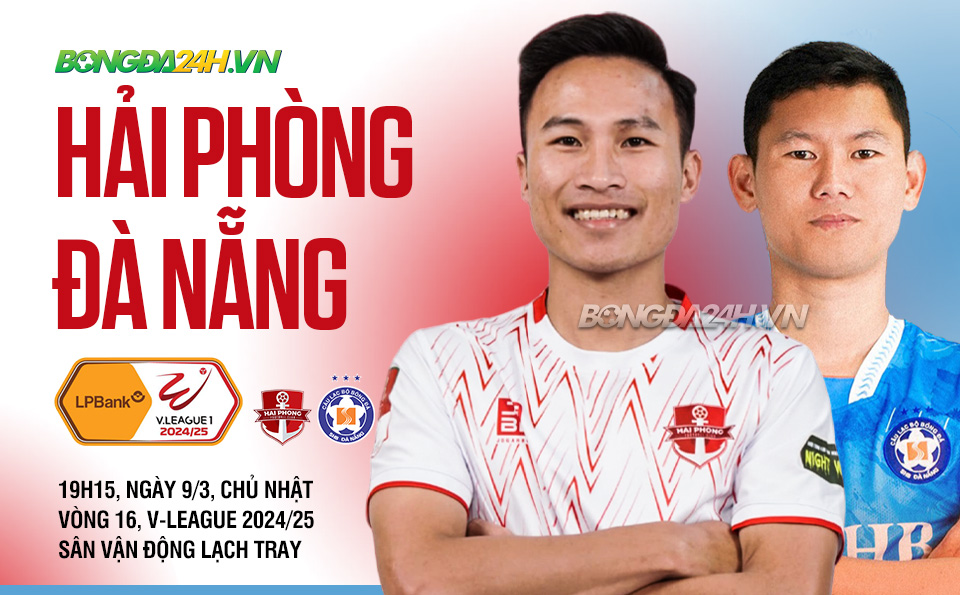 Hai Phong vs da Nang