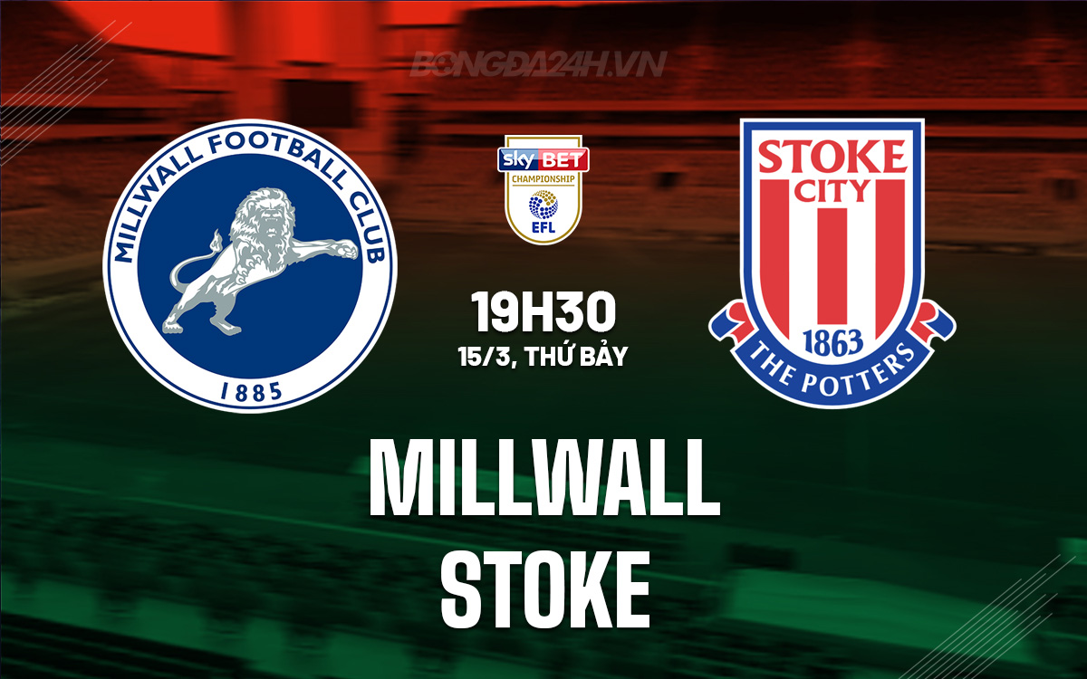 Millwall vs Stoke