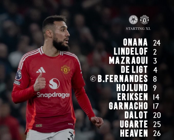 Hojlund hết tịt ngòi, MU thắng dễ Leicester 1