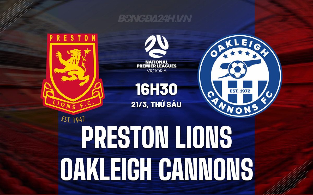 Preston Lions vs Oakleigh Cannons