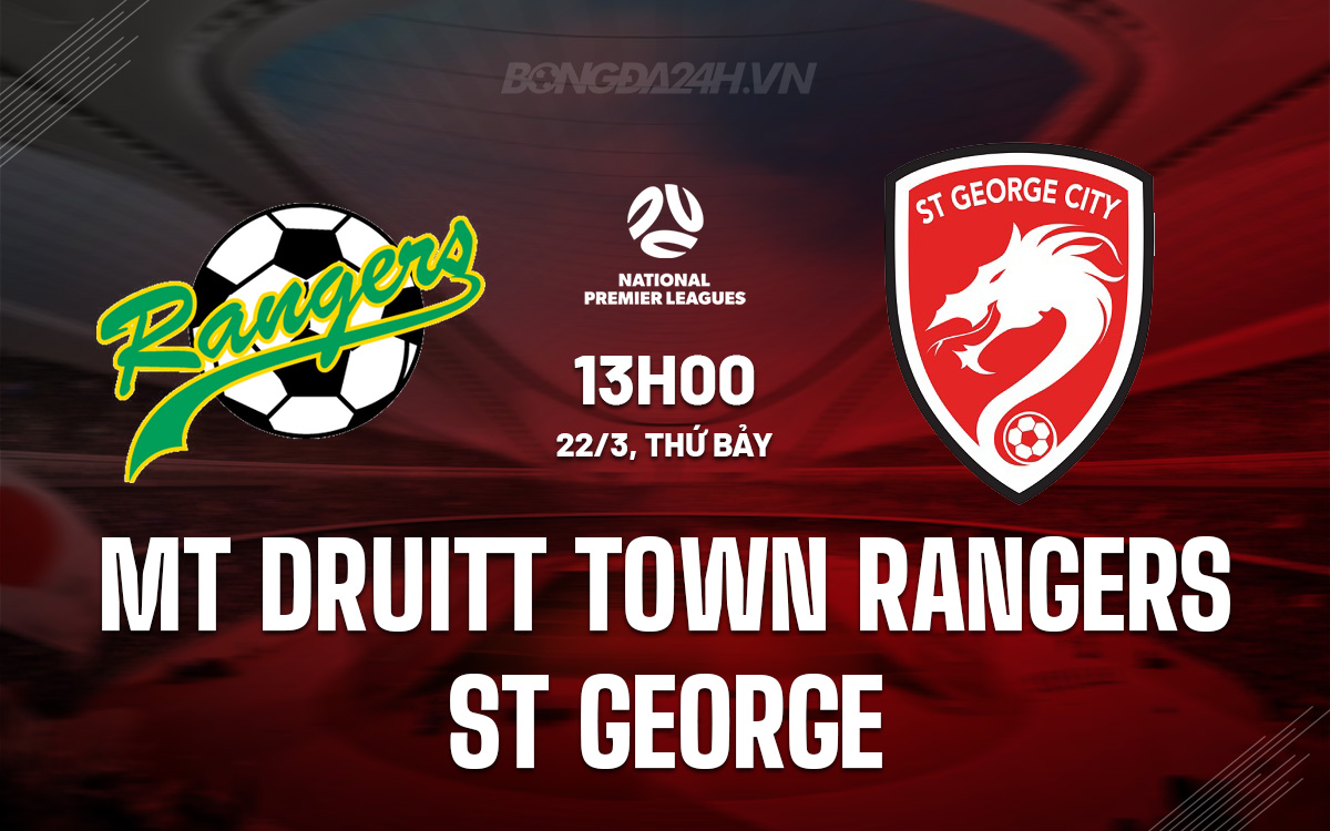 Mt Druitt Town Rangers vs St George City