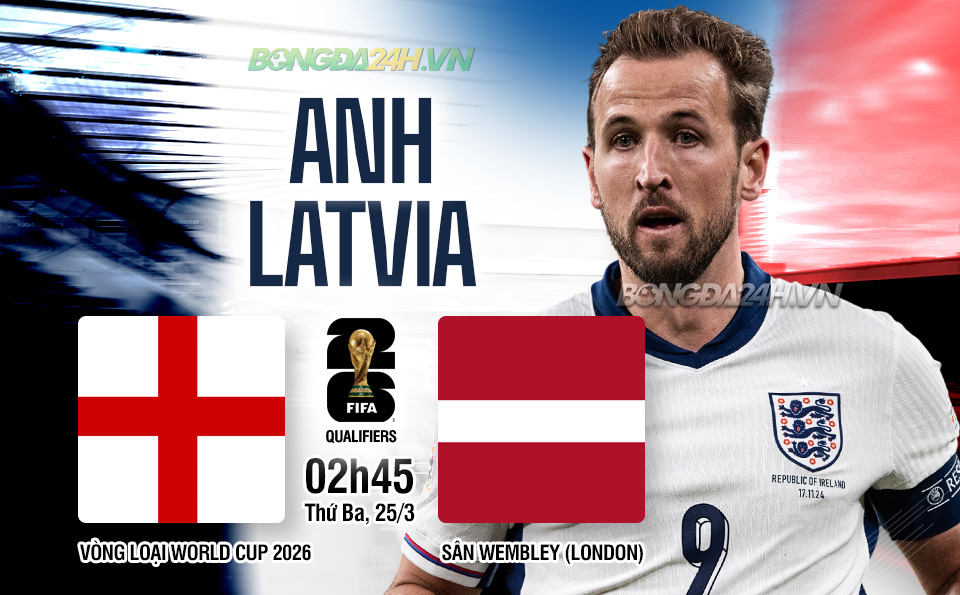Anh vs Latvia