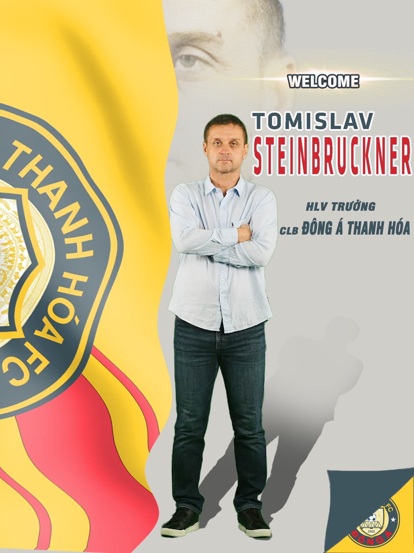 CLB Đông Á Thanh Hóa chính thức công bố tân HLV trưởng thay Popov 1
