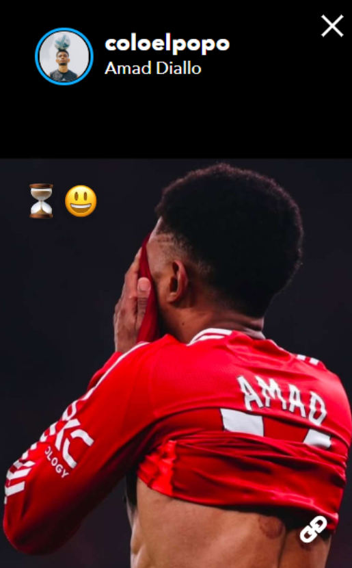 Amad Diallo mang tin vui đến cho NHM MU 1