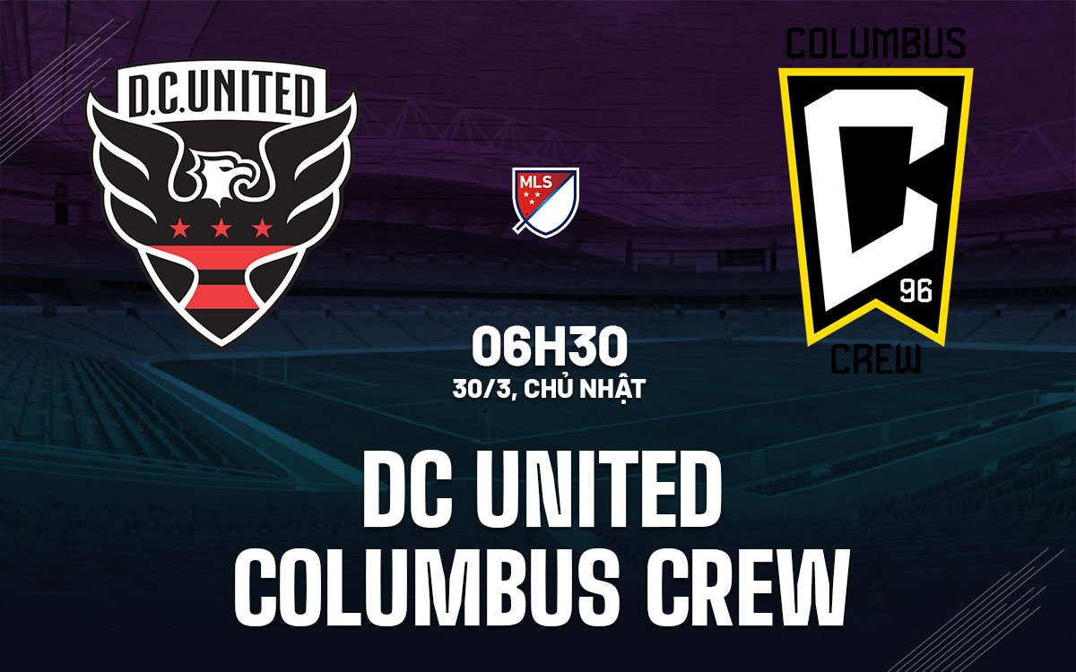 nhan dinh bong da du doan DC United vs Columbus Crew nha nghe my mls hom nay