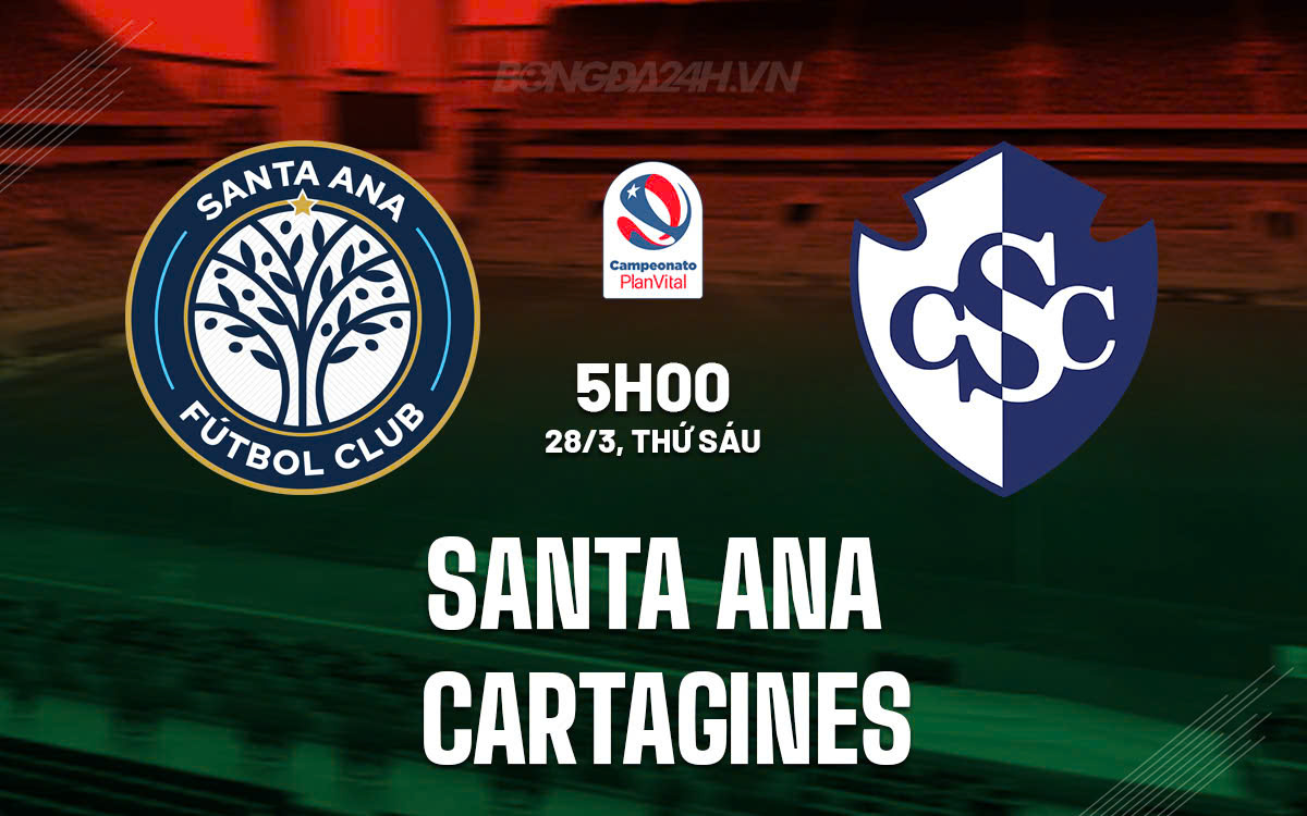 Santa Ana vs Cartagines Santa Ana vs Cartagines