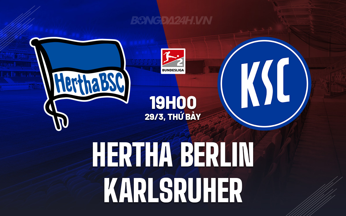 Hertha Berlin vs Karlsruher