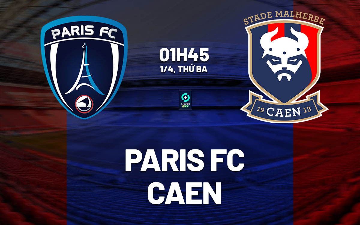 nhan dinh bong da du doan Paris FC vs Caen hang 2 phap hom nay