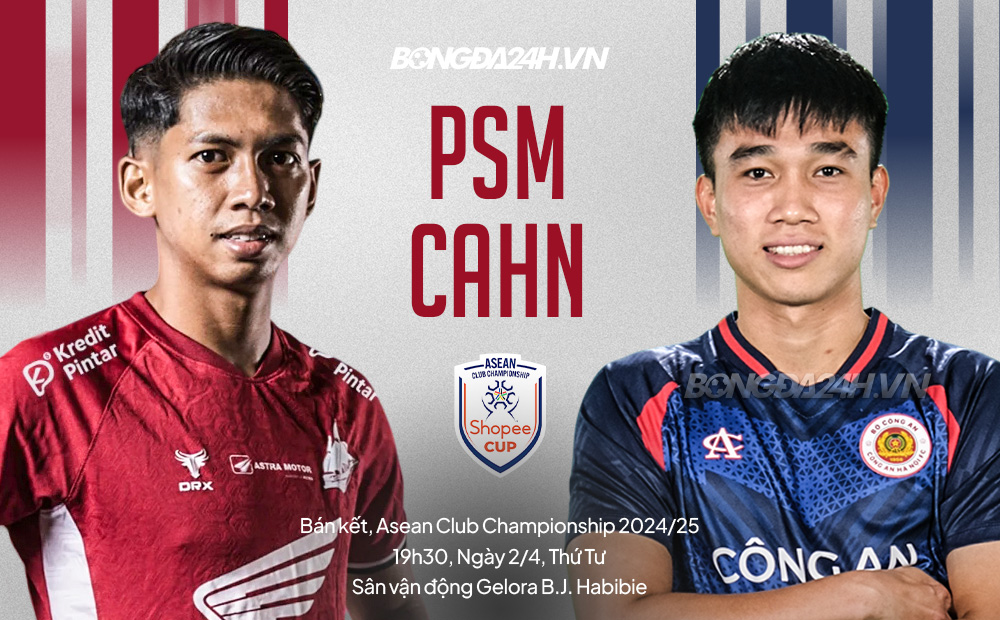 Nhận định PSM Makassar vs CAHN (19h30 ngày 24) Thử thách nơi đất khách 1